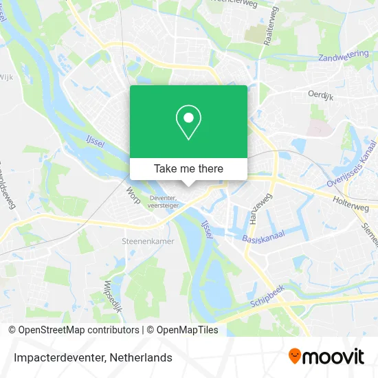 Impacterdeventer map
