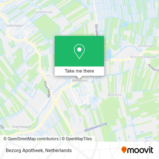 Bezorg Apotheek map