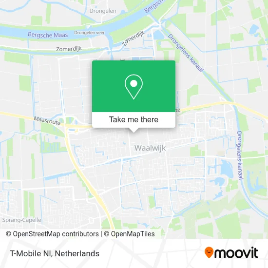 T-Mobile Nl map