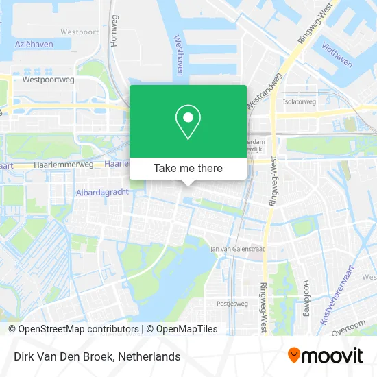 Dirk Van Den Broek map