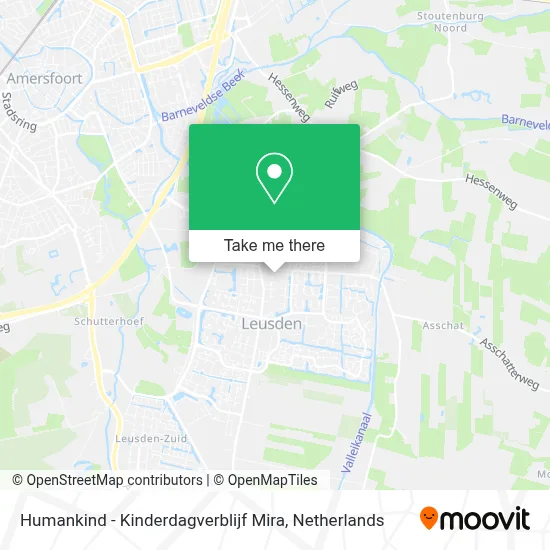 Humankind - Kinderdagverblijf Mira map