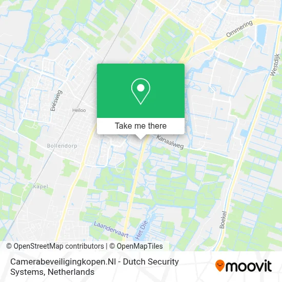 Camerabeveiligingkopen.Nl - Dutch Security Systems map