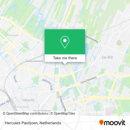 Hercules Paviljoen map