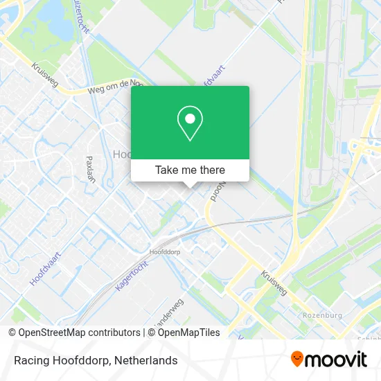 Racing Hoofddorp map