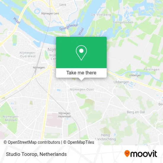 Studio Toorop map