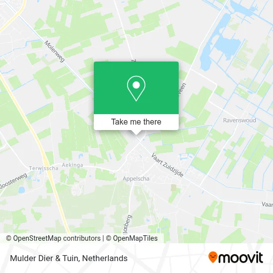 Mulder Dier & Tuin map