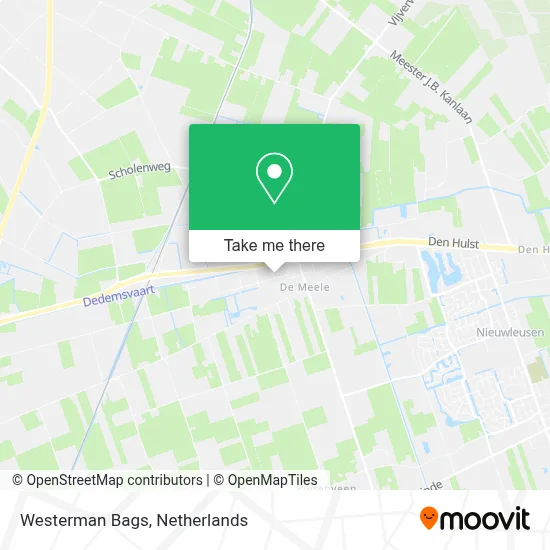 Westerman Bags map