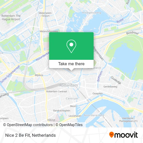Nice 2 Be Fit map