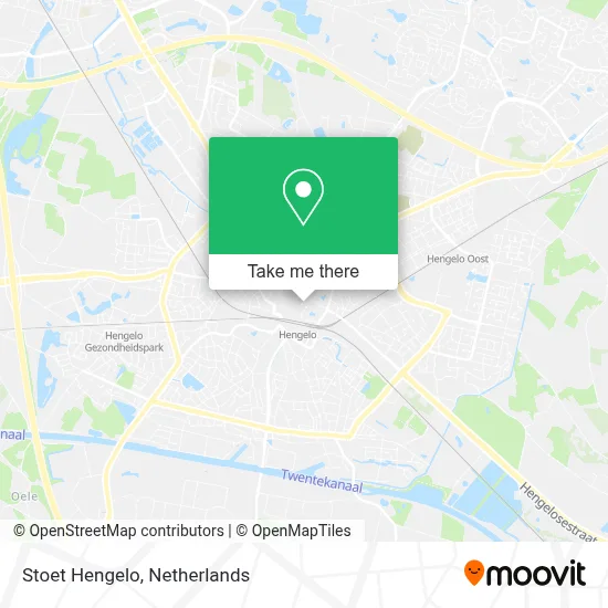 Stoet Hengelo map