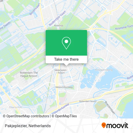 Pakjeplezier map