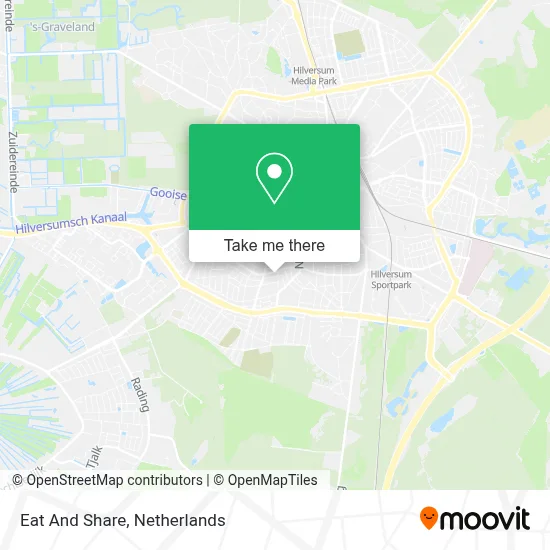 Eat And Share map