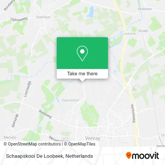 Schaapskooi De Loobeek map