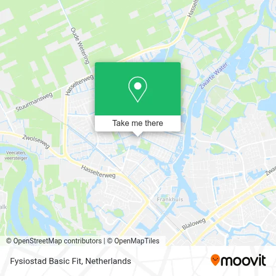 Fysiostad Basic Fit map