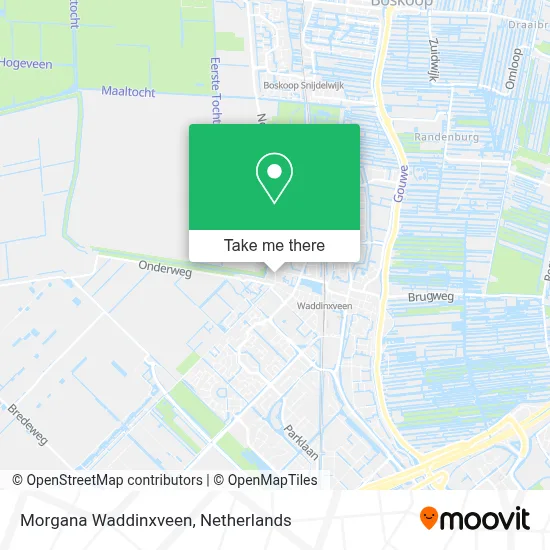 Morgana Waddinxveen map