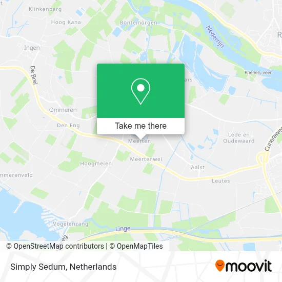 Simply Sedum map