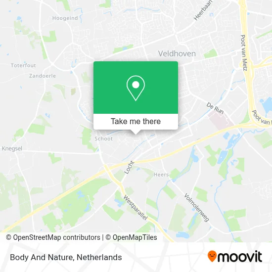 Body And Nature map
