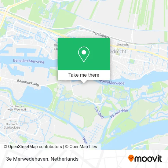3e Merwedehaven map