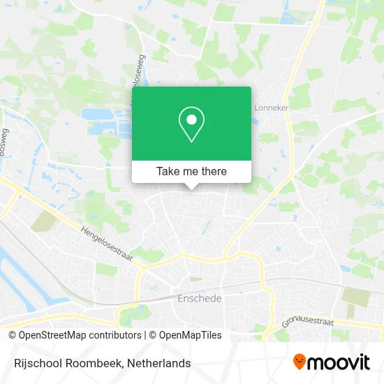 Rijschool Roombeek Karte