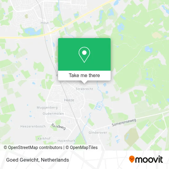 Goed Gewicht map