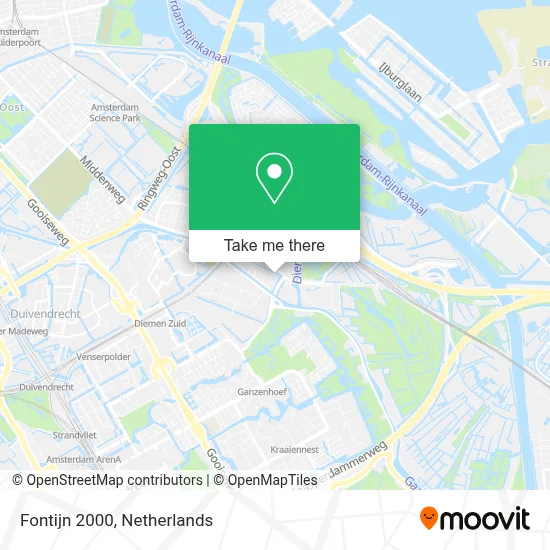 Fontijn 2000 map