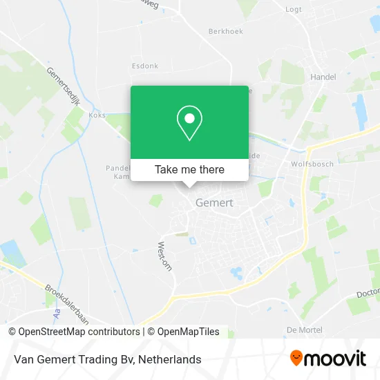 Van Gemert Trading Bv map