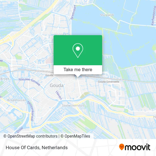 House Of Cards map
