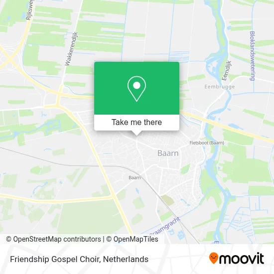 Friendship Gospel Choir map
