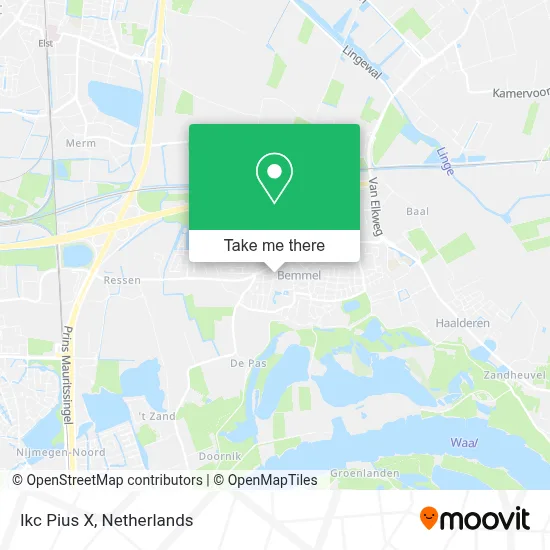 Ikc Pius X map