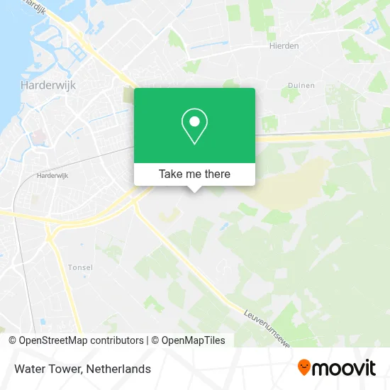 Watertoren map