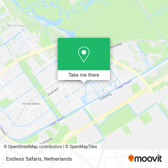 Endless Safaris map