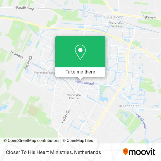 Closer To His Heart Ministries map