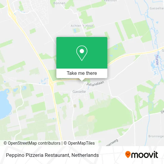 Ristorante Pizzeria Da Peppino map
