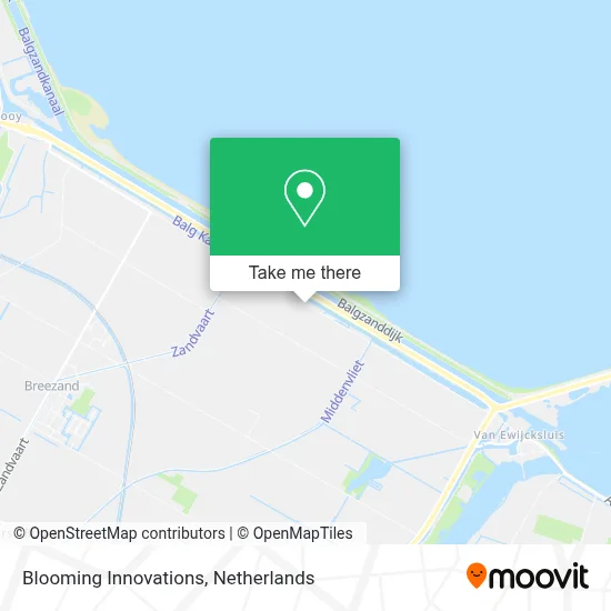 Blooming Innovations map