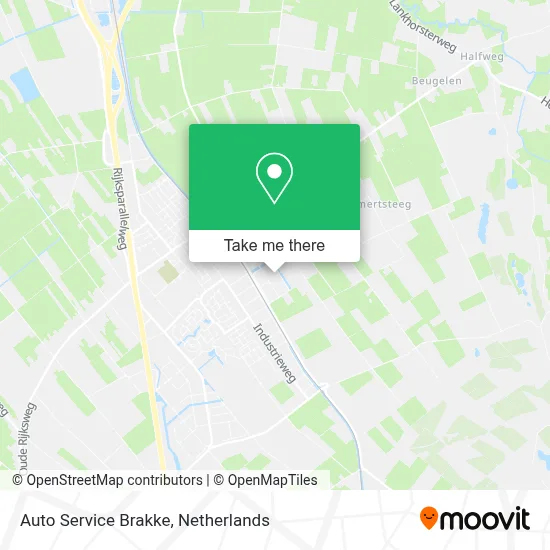 Auto Service Brakke Karte