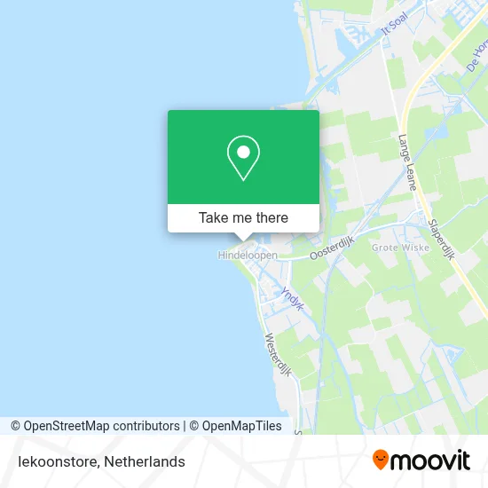Iekoonstore map