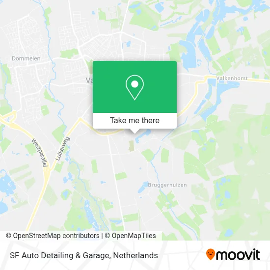 SF Auto Detailing & Garage map
