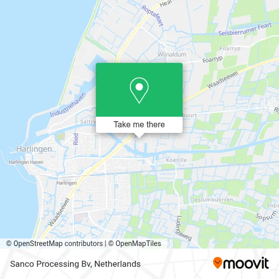 Sanco Processing Bv map