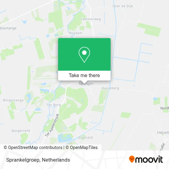 Sprankelgroep map