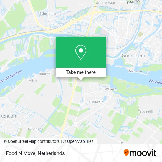 Food N Move map