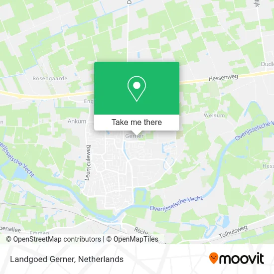 Landgoed Gerner map