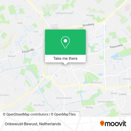 Onbewust-Bewust map