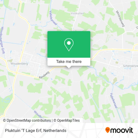 Pluktuin 'T Lage Erf map