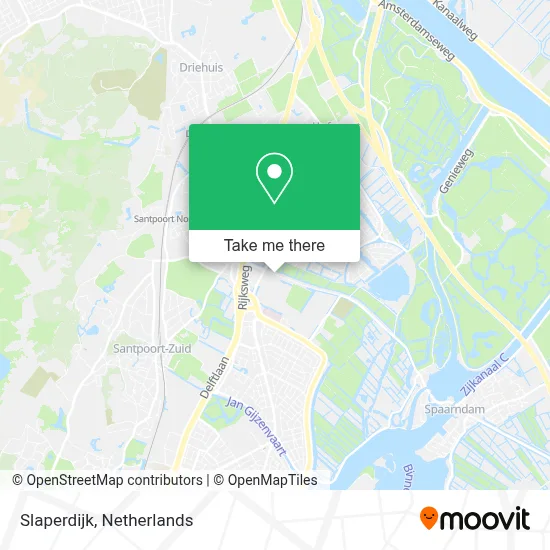 Slaperdijk map