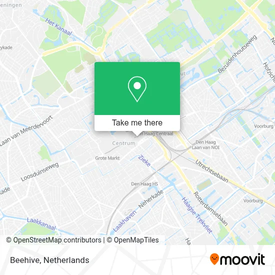 Beehive map
