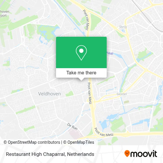 Restaurant High Chaparral map