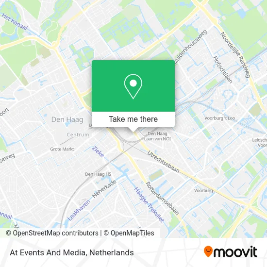At Events And Media map