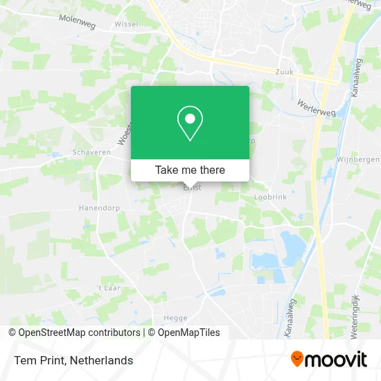 Tem Print map