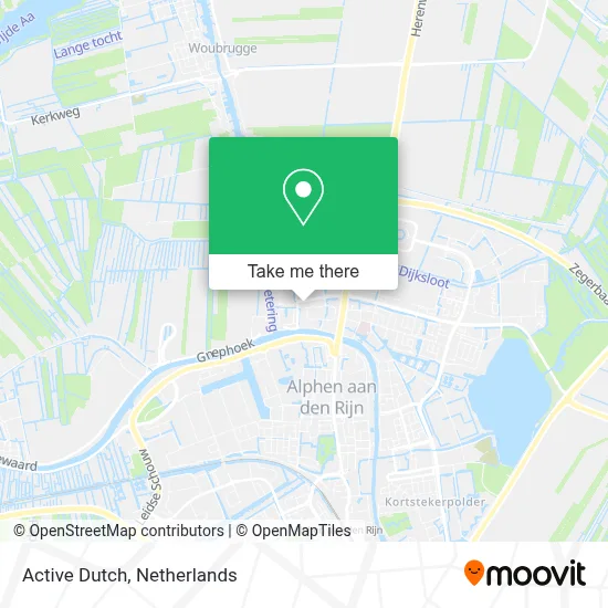 Active Dutch map