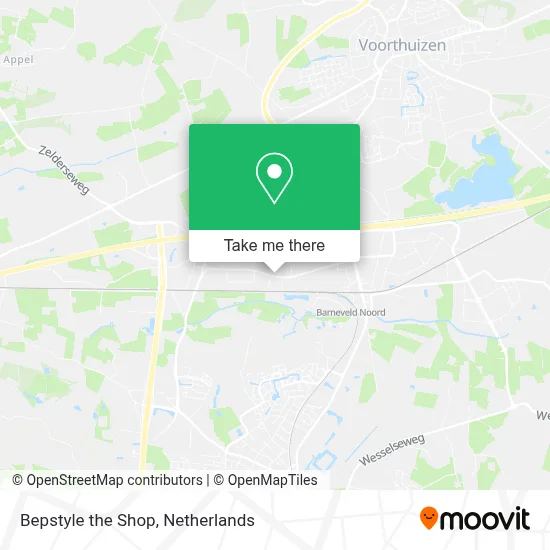 Bepstyle the Shop map