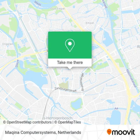 Maqina Computersystems map